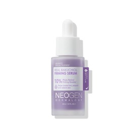 DERMALOGY by NEOGENLAB Real Bakuchiol Firming Serum 1.01 Fl Oz (30ml) - Natural Retinol Alternative for Sensitive Skin, Day and Night Face Serum Firms and Minimises Fine Lines