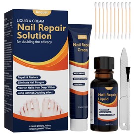 Tratamiento de hongos en las uñas de los pies extra fuerte, tratamiento de hongos de hongos, tratamiento de hongos en las uñas para uñas gruesas, rotas, descoloridas y dañadas, 0.7 fl oz