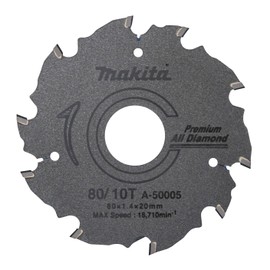Makita Premium All-Diamond Chip Saw, Outer Diameter 3.1 inches (80 mm), Number of Blades: 10T A-50005