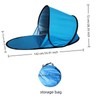 Pop-Up Beach Tent with UV Protection, Instant Automatic Beach Sun