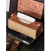 Rattan Tissue Box Cover,Wicker Tissue Box Holder,Rectangle Guest Bathroom