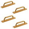 VERISSY Door Pulls, Set of 4, Drawer Pulls, Aftermarket Pulls,