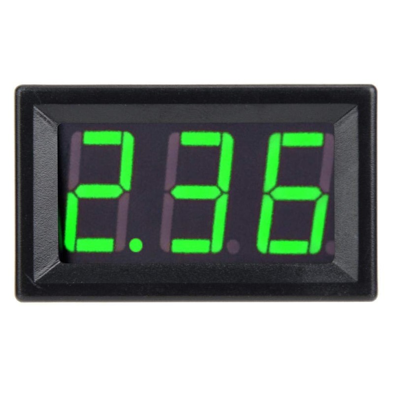 Continuous Current Ammeter Digital Mini LED Ring High Precision 2