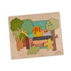 Rainforest Demolition Multilayered Wooden Puzzles for Kids | 24 Piece
