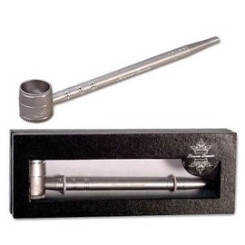 Screen Queen Screenless Whistle Silver Aluminium 160 mm Length