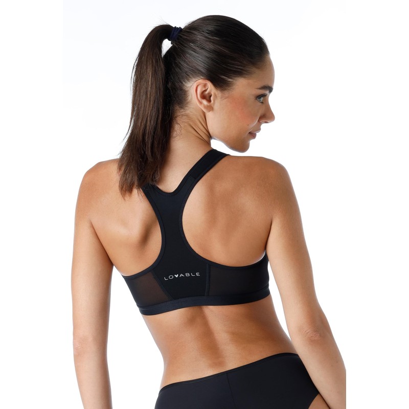 Lovable Reggiseno Sportivo Alto Impatto in Microfibra Tecnica | Allacciatura
