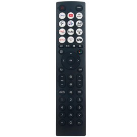 Voice Replacement Remote Control Applicable for Hisense Smart Vidaa TV 43A6GV 50A6GV 55A6GV 58A6GV 65A6GV 65A6KV 43A6KV 50A6KV 55A6KV