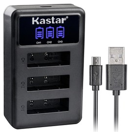 Kastar LCD Dual Charger for Sony NP-BX1 and Sony DSC-RX100 DSC-RX100M2 DSC-RX100M3 DSC-RX100M4 DSC-RX100M5 DSC-WX300 DSC-WX350 DSC-WX500 FDR-X1000V FDR-X3000 HDR-AS10 HDR-AS100V HDR-AS15 HDR-AS20