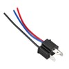 Male Socket H4 Male Head Extension Socket with Wiring Harness