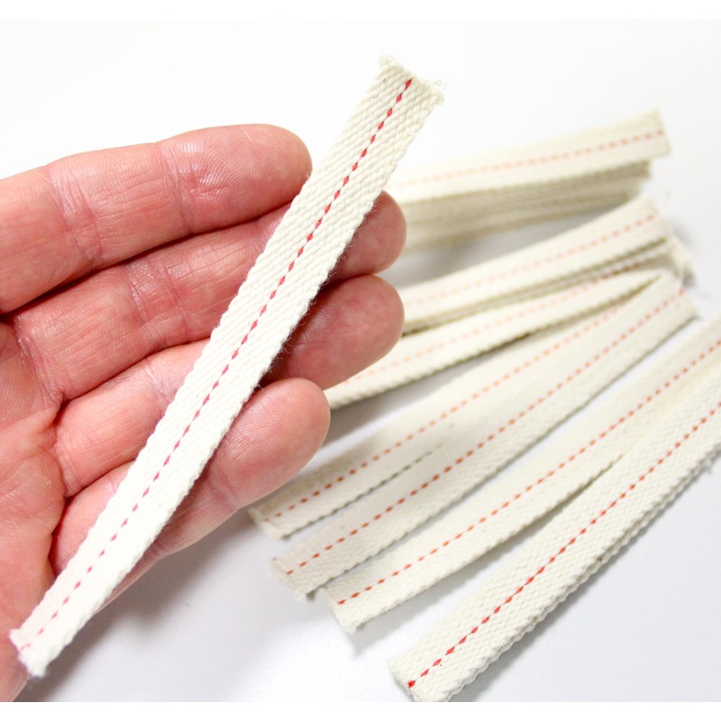 Pack of 20 100% Cotton Wicks Compatible with Burner Feuerhand