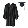 Shiny Kindergarten & Preschool Graduation Gown Cap Set with 2025
