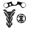 Motorcycle Tank Pad Gas Tank Protector Compatible with Suzuki GSXR