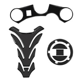 Motorcycle Tank Pad Gas Tank Protector Compatible with Suzuki GSXR 600 GSXR 750 GSX-R750 GSXR 1000 GSX-R1000 K6 K7 K8 K9 L1 2006-2017 3D Anti Slip Tank Pad Stickers Gas Oil Fuel Tank Pad Protectors