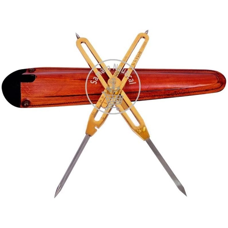 Humaira Nautical Brass Drafting Tool Proportional Divider 12 inch Scientific