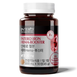 formulaintero Iron hemoglobin Pregnancy Pregnancy 30mg 90 capsules (3 month supply) / 철분 헤모글로빈 임산부 임신 30mg 90캡슐 (3개월분)
