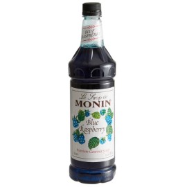 FixtureDisplays Monin Premium Blue Raspberry Flavoring Syrup 1 Liter 544SYPFR195F