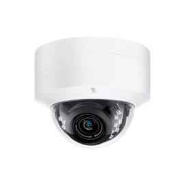 LINOVISION 6MP POE IP Camera with Built-in One Way Audio, 110° Wide Angle and 100ft Night Vision, IP66 Waterproof, App Hik Vision or Guarding Vision, Outdoor Camera with AI Humen&Vehicle Detection