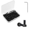 200Pcs M3 x 6mm Hex Socket Head Cap Screws Bolts,