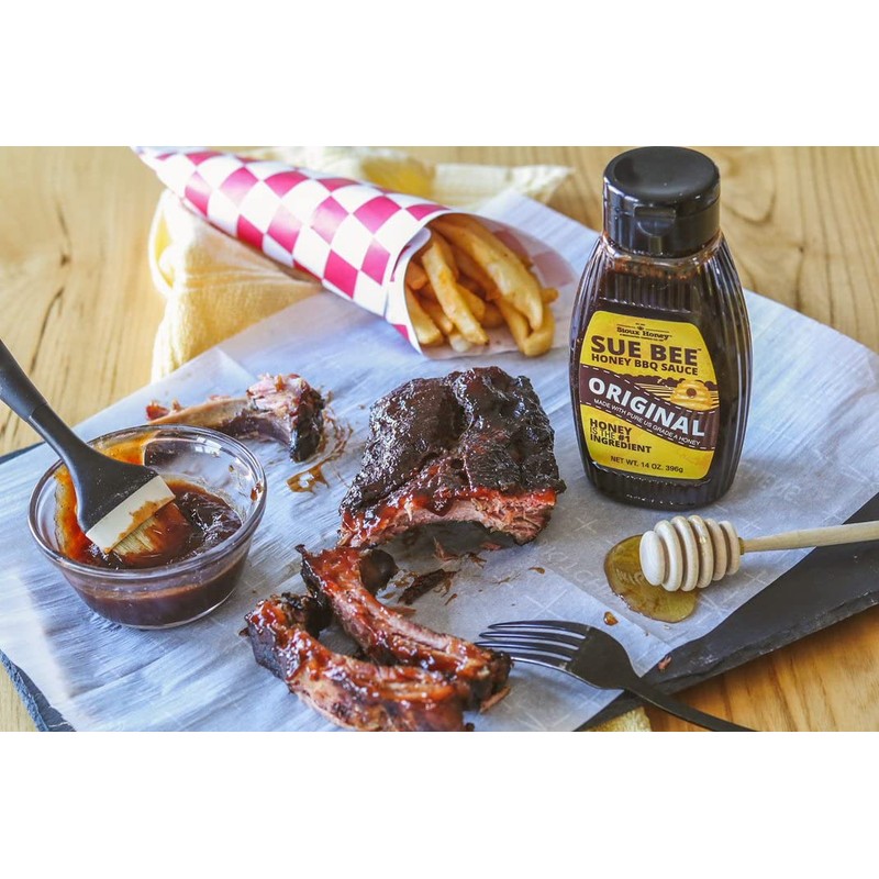Sue Bee Original Style Barbecue Sauce, Honey BBQ, 14 oz,