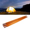 2pcs Outdoor Backpacking Aluminium Alloy Tent Pole Support Bar For