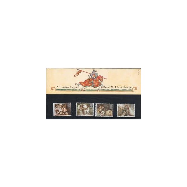 1985 Arthurian Legends Presentation Pack PP141 (printed no. 164) -