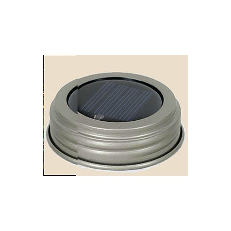 Solar Lid Light "Silver"