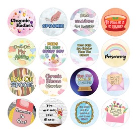 Creanoso Chronically Cute Stickers (20 Sets X 16 Designs) – Sticker Card for Kids – Awesome Stocking Stuffers Gifts for Boys & Girls – Classroom Home Rewards Enticements