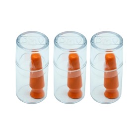 DMV Scleral Cup Large Contact Lens Handler -3 Pack - Inserts and Removes Scleral Contact Lenses and Prosthetic Eyes (Orange)