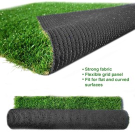 LITA Thick Artificial Grass Customized Size 3 x 6 Feet, 1.38" Realistic Indoor Outdoor Garden Lawn Landscape Synthetic Grass Mat Fake Grass Rug