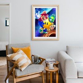 jieyisier 5D Diamond Painting Set for Adults, Cartoon Diamond Painting Kits for Adults, Children, Beginners, Anime DIY Full Drill Painting with Diamonds, Wall Decoration, 12 x 16 Inches