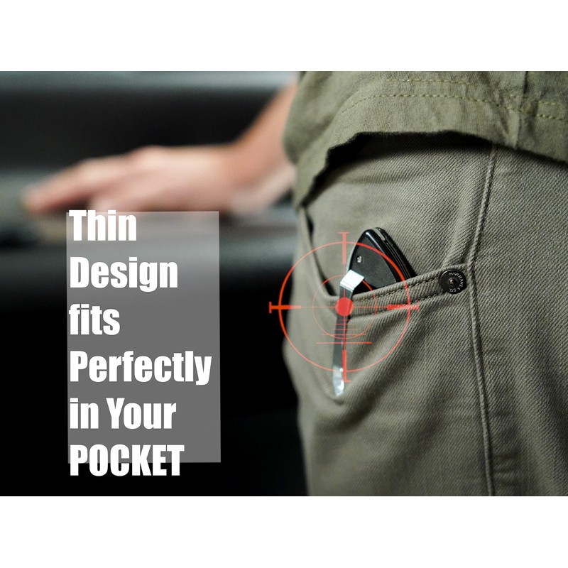 TĀKO X4- Retractable Utility Knife, Instant Access to 3 Extra