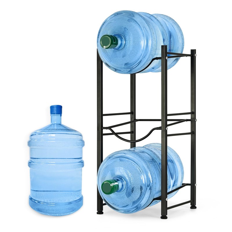 smusei 5 Gallon Water Bottle Holder 3 Tier Water Cooler