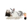 Furminator SSA200-AU Deshedding Small Animal Brush Comb Tool For Small