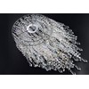 Waneway 3 Tiers Ceiling Chandelier Pendant Light Shade with Acrylic
