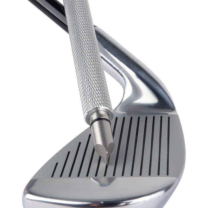 Golf Club Groove Sharpener for Wedge Maintenance – Manual Metal