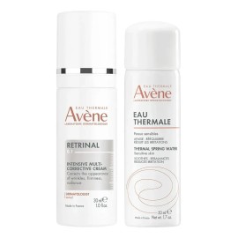 Avene Kit Retrinal Crema Noche 30ml + Agua Termal 50ml Madura Noche