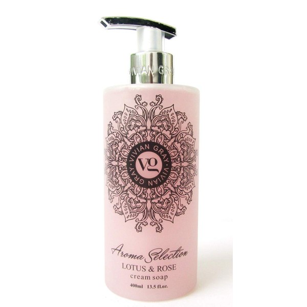 VIVIAN GRAY Aroma Selection Hand Soap in Lotus & Rose