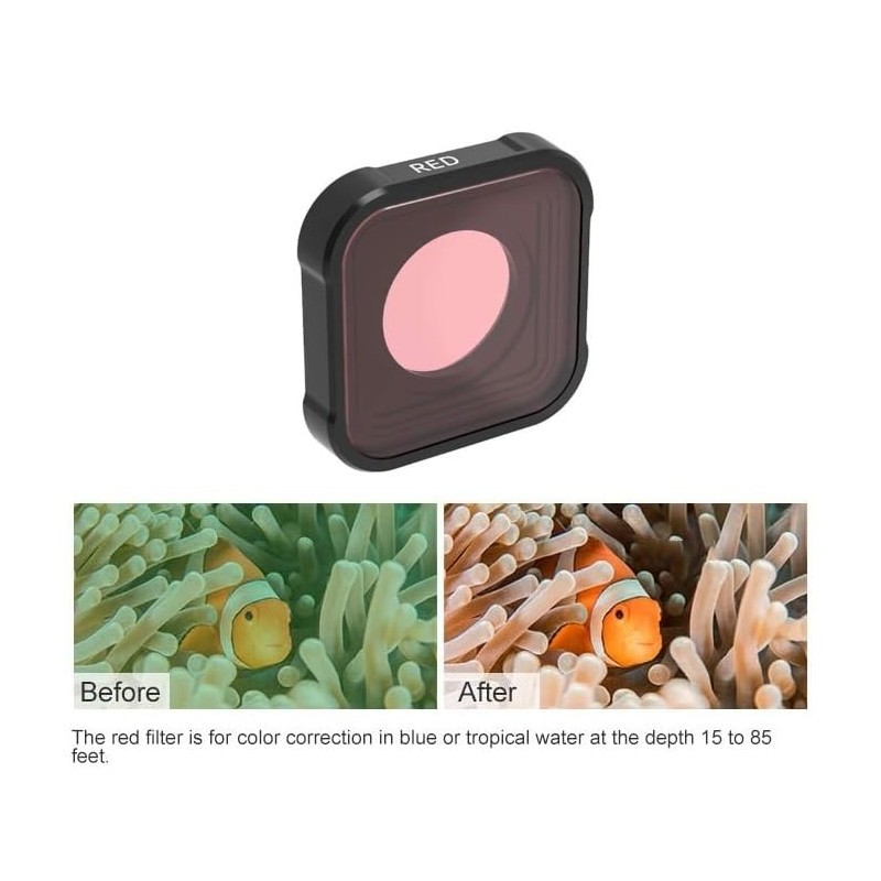 Red Lens for GoPro Hero 13