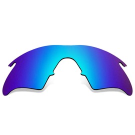 Seek Optics Replacement Lens Compatible with Oakley M Frame Heater Sunglasses UV400 (Blue Mirror Polarized)