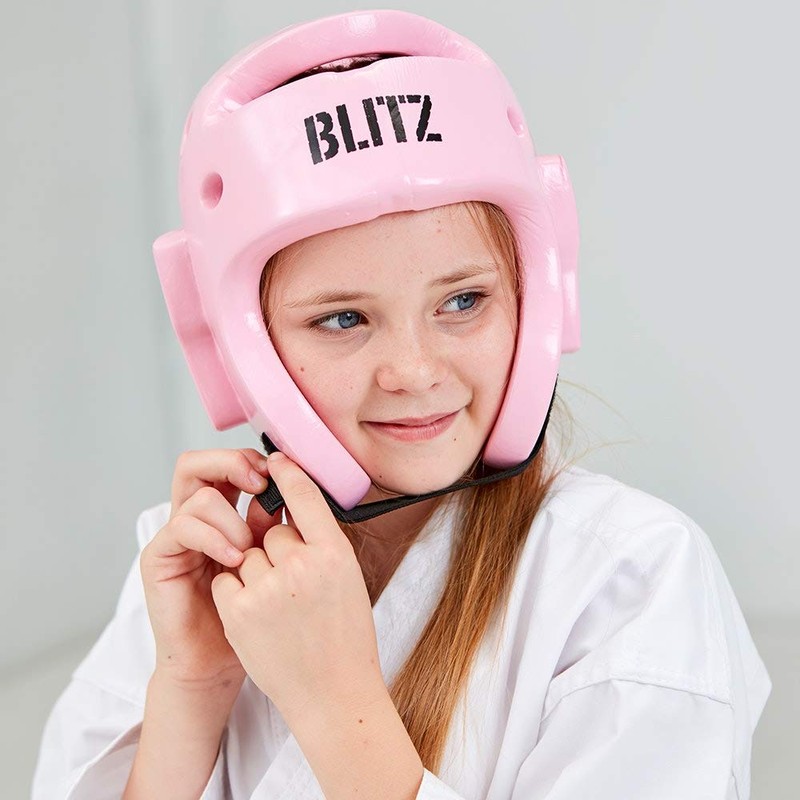 Blitz Dipped Foam Head Guard - Black - Medium