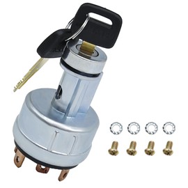 Ignition Starter Switch Replacement for Kubota Iseki Komatsu John Deere CH11696 650 750 850 950 1050 1250 1450 1650 Replace 08086 10000 CH11696 20Y-06 24680 22B-06 11910
