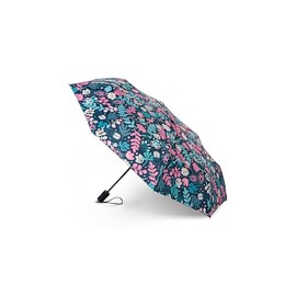 Dedoles Umbrella Automatic Unisex Women Men Windproof Pocket Umbrella High Quality Funny Designs Rainbow Butterflies, Colourful leaves and beetles