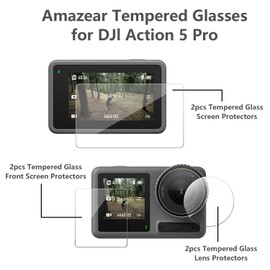 Zonoori Scratch-Resistant Accessories for DJI Osmo Action 5 Pro Set, Pack of 7