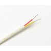 K-Type Thermocouple Wire AWG 24 Solid w. Braided Fiberglass Insulation
