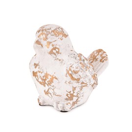 Sungmor Garden Bird Statue Outdoor Figurine, Cement Bird Sculpture for Patio Yard Lawn Ornament, Indoor Outdoor Large Stone Bird Decorations Statue, Funny Animal Sculpture Gardening Gift