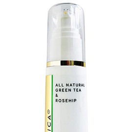 Suero Facial Botánico Totalmente Natural Revitalizante, Hidratante Y Reparador Con Té Verde, Aceite De Semilla De Rosa Mosqueta, Niacinamida Y Ácido  