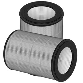 ZECARFA MC710S Air Purifier Filter Compatible with Dreo Air Purifier Tower Fan MC710S H13 HEPA High Efficiency DR-HPA019 Filter Replacement 2 pack