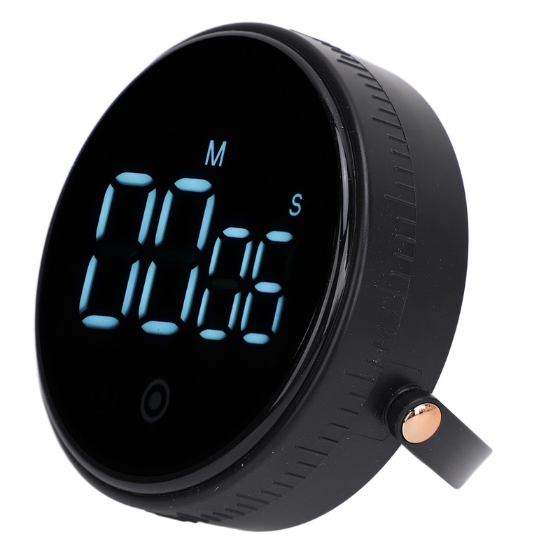 Digital Kitchen Timer LED Display Rotating 3 Volume Levels Adjustable