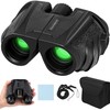 12x25 Compact Binoculars for Adults & Kids, High Powered Lightweight
