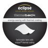 ECLIPSE Blackout Thermal Rod Pocket Window Curtain for Bedroom or